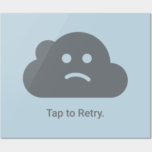 Retry Cloud Posters and Art